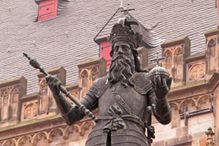 Charlemagne statue, Aachen Rathaus