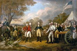 Surrender of Burgoyne by John Trumbull