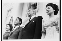 The Marcoses and Johnsons at the White House in 1966