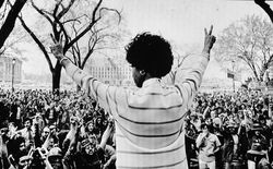 Shirley Chisolm at a rally