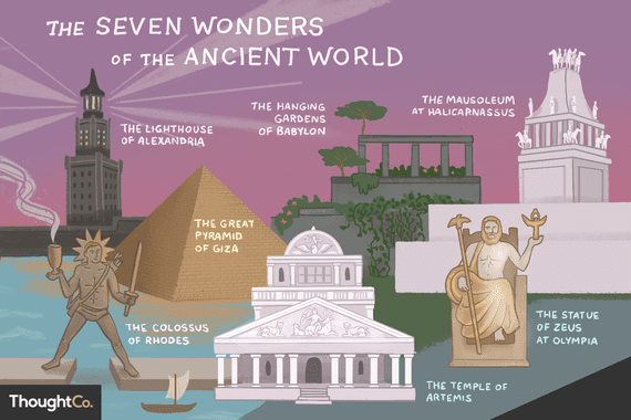 The seven wonders of the ancient world