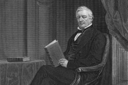 Engraved portrait of Millard Fillmore