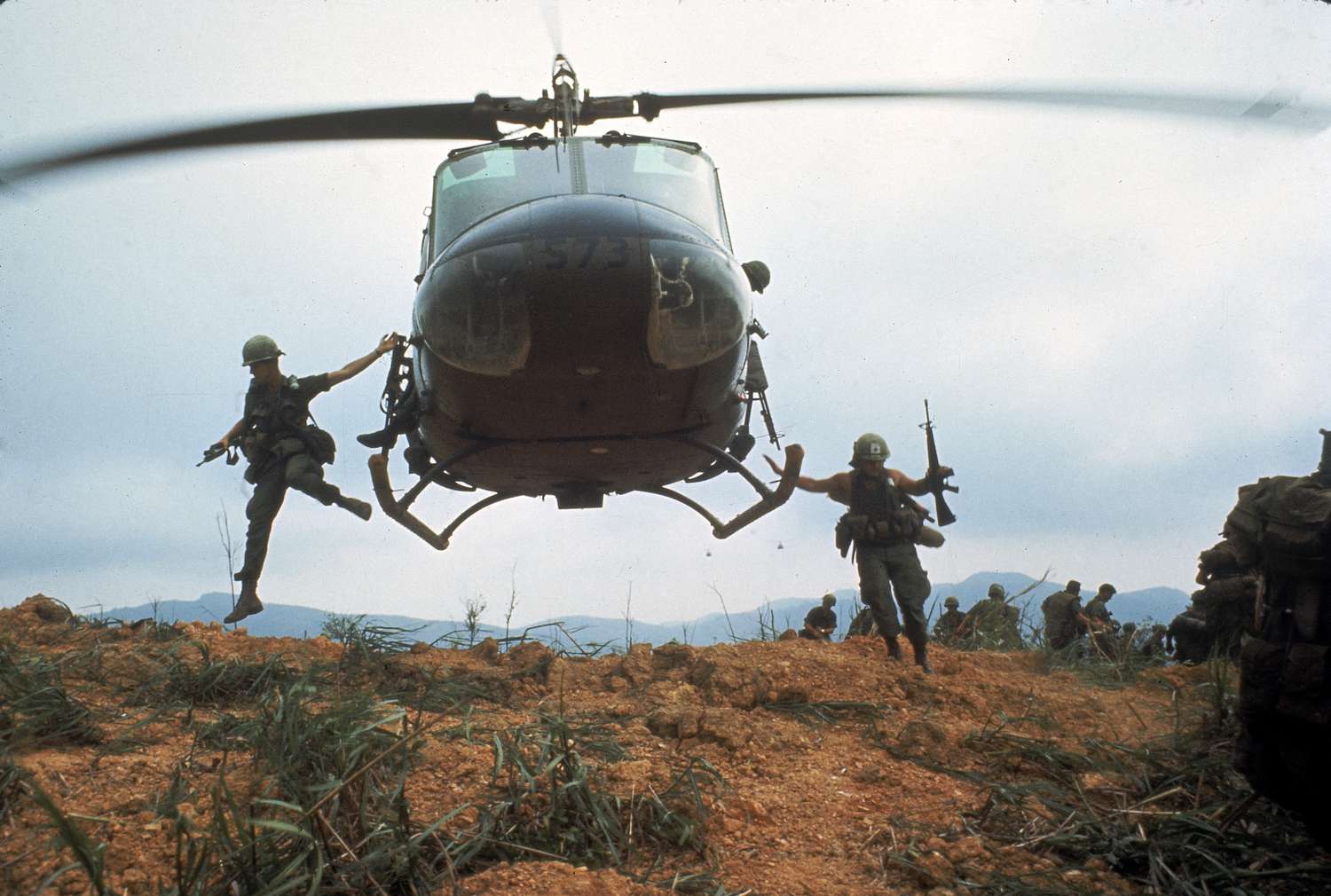 Action from Operation Pegasus: Americans soldiers