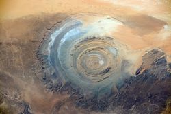 eye of the sahara