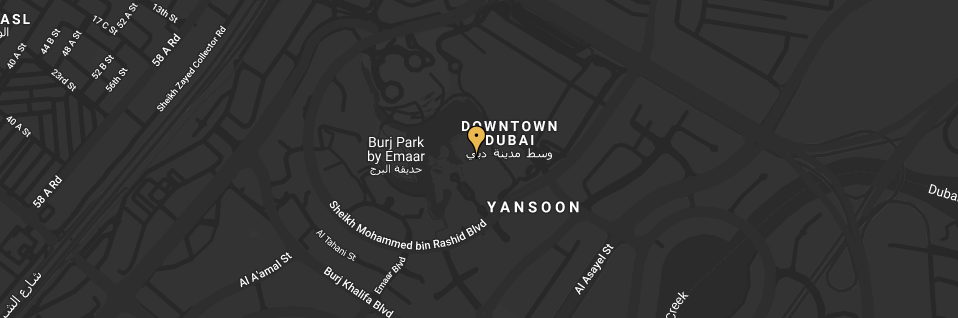 Map of where Time Out Market Dubai is