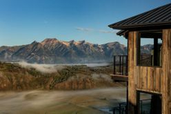 Exterior view of the Hotel Yellowstone at Jackson Hole