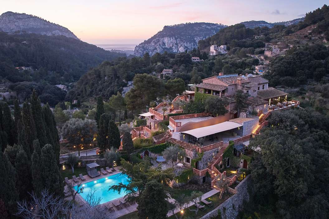 Aerial view of Valldemossa Hotel, Mallorca