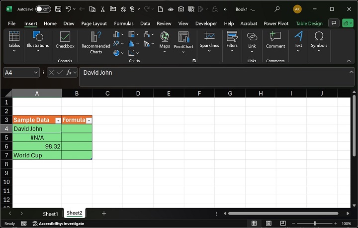 VALUETOTEXT Function in Excel