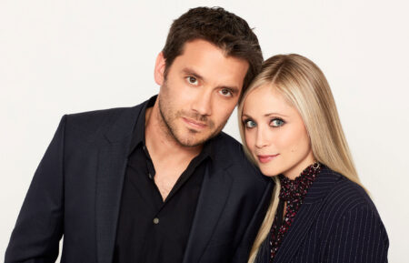 Dominic Zamprogna as Dante Falconeri & Emme Rylan as Lulu Falconeri on General Hospital