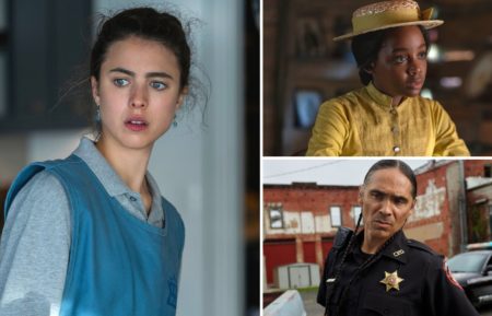 Best Underrated TV Performances 2021, Margaret Qualley in Maid, Thuso Mbedu in The Underground Railroad, and Zahn McClarnon in Reservation Dogs