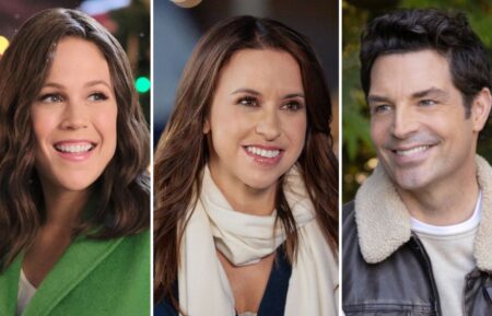 Erin Krakow, Lacey Chabert, and Brennan Elliott are Hallmark All-Stars