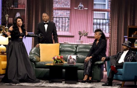 Tisha Campbell, Martin Lawrence, Tichina Arnold, and Carl Anthony Payne II at the Emmys