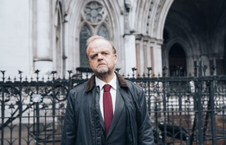 Toby Jones as Alan Bates in Mr. Bates Vs The Post Office