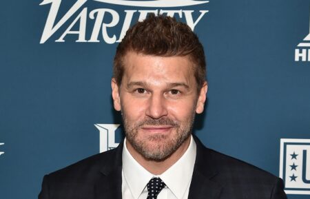 David Boreanaz on red carpet