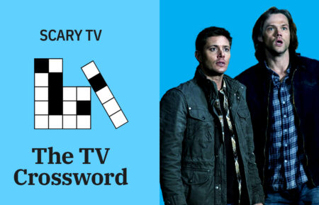 Scary TV Crossword Header