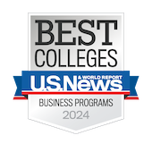 Best Colleges Business Programs - U.S. News & World Report badge