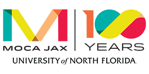 MOCA Jacksonville 100th Aniversary Logo