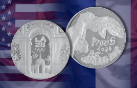 Olympic Games Handover Medal obverse and reverse