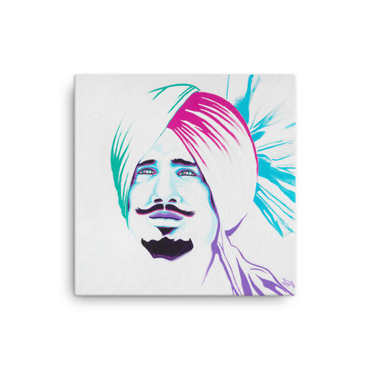 Kuldeep Manak - Canvas Art Painting Print