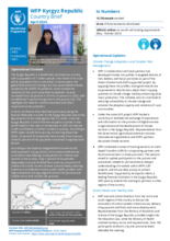 WFP Kyrgyz Republic - Country Brief