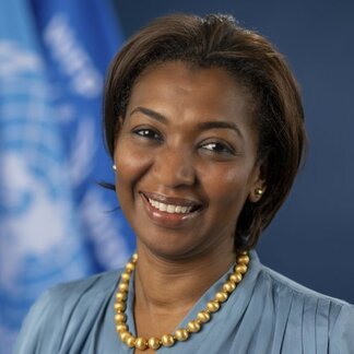 Portrait of Rania Dagash-Kamara WFP Assistant Executive Director, Partnerships and Innovation