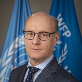 Headshot of Robert van der Zee WFP Chief Financial Officer 