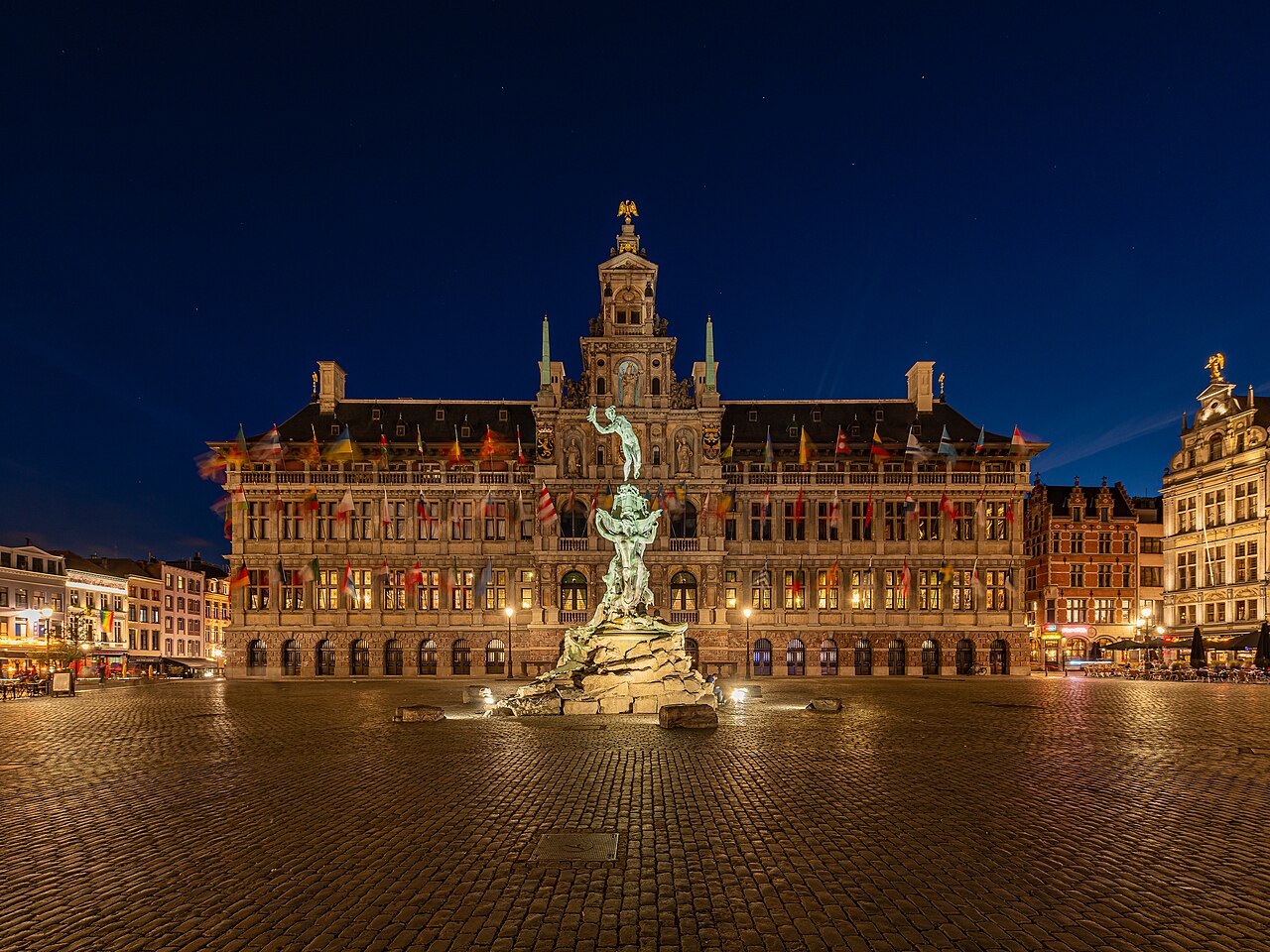 City hall of Antwerp, Belgium