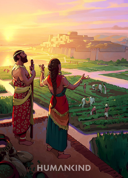 Harappan Civilization (Artist's Impression)