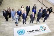 Stockholm +50 climate conference. On 2 and 3 June, representatives from 110 countries will attend the UN meeting, including environment ministers, heads of state, representatives of business and civil society (Sipa via AP Images).