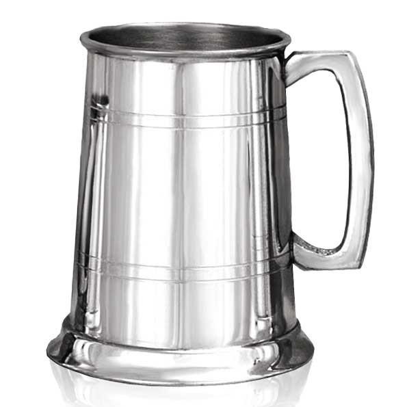 1 Pint Pewter Tankard-Tankards-Yester Home