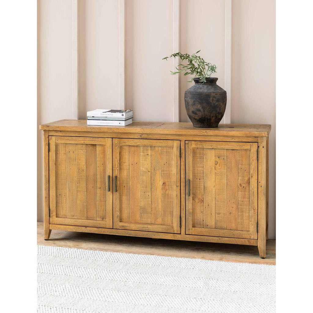 Ashwell Sideboard | 3 Door | Natural-Consoles & Sideboards-Yester Home