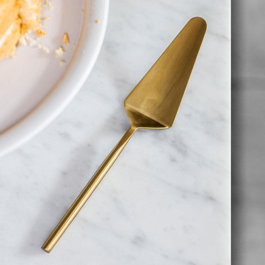 Brompton Brass Cake Slice-Serveware-Yester Home