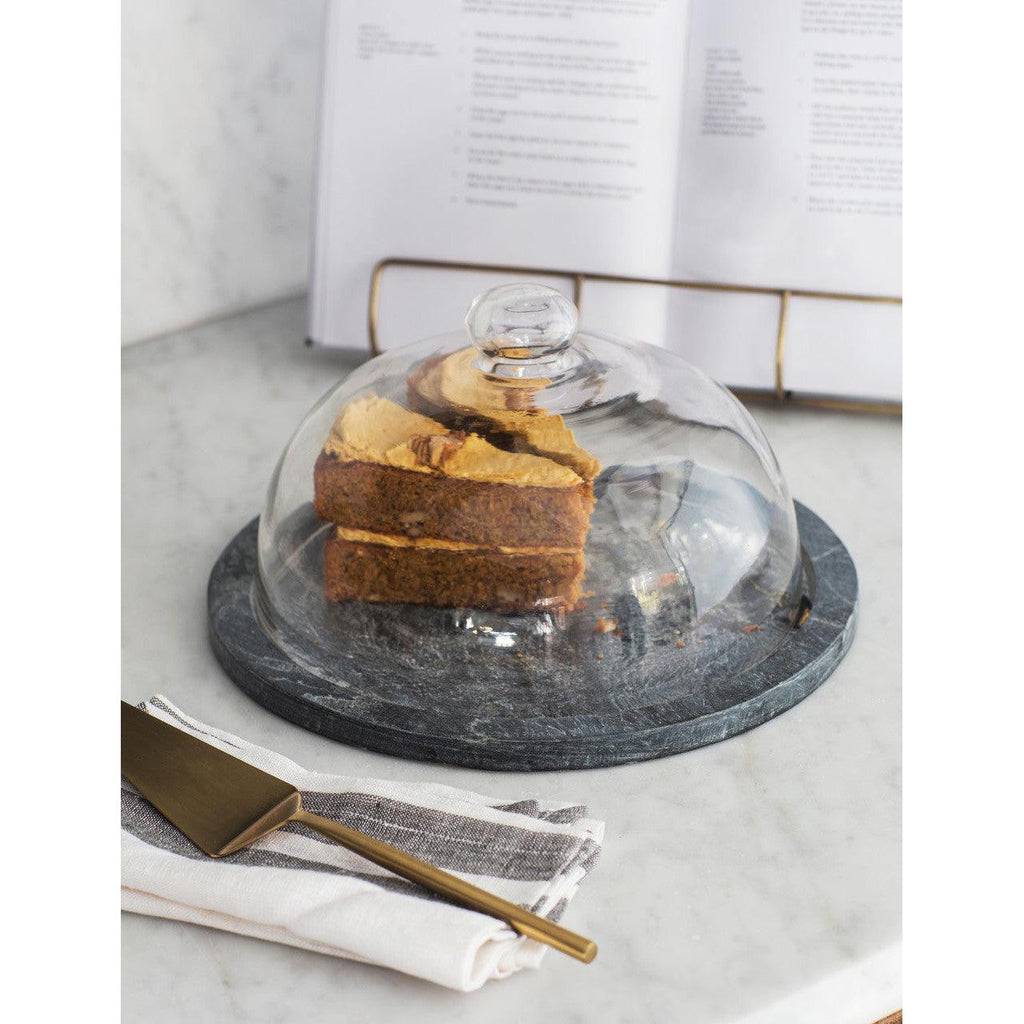 Brompton Cake Dome | Carbon - Serveware - Garden Trading - Yester Home