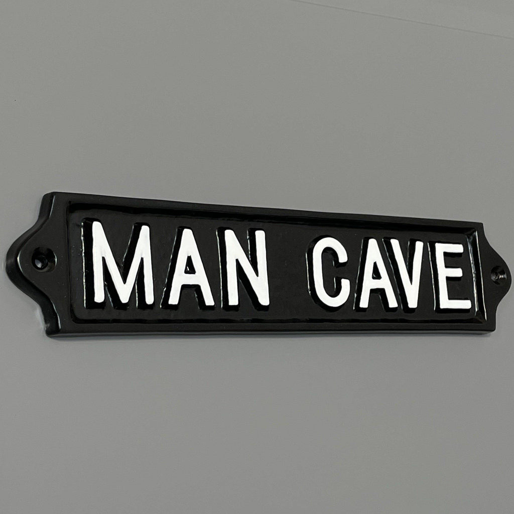 Large Man Cave Sign-Humour Sign-Yester Home