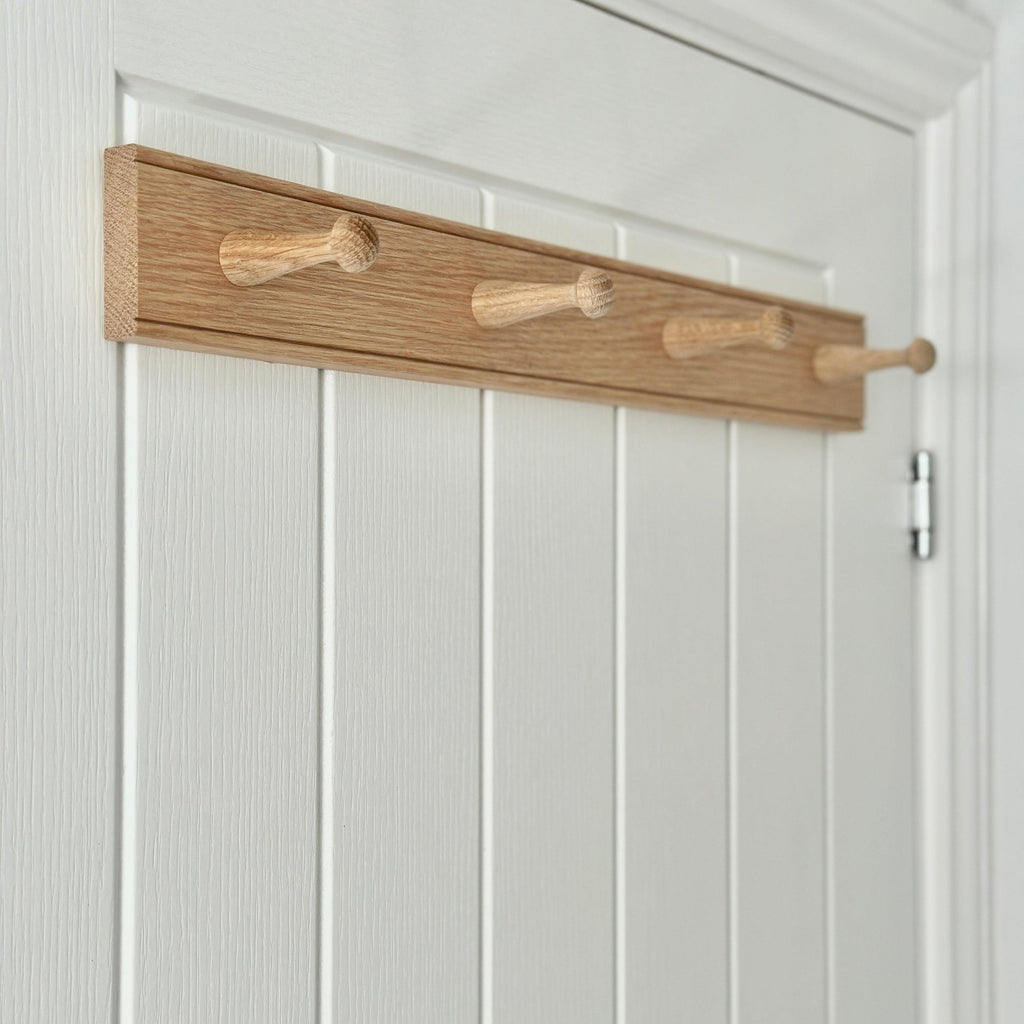 Oak Shaker Peg Rail-Pegs & Racks-Yester Home