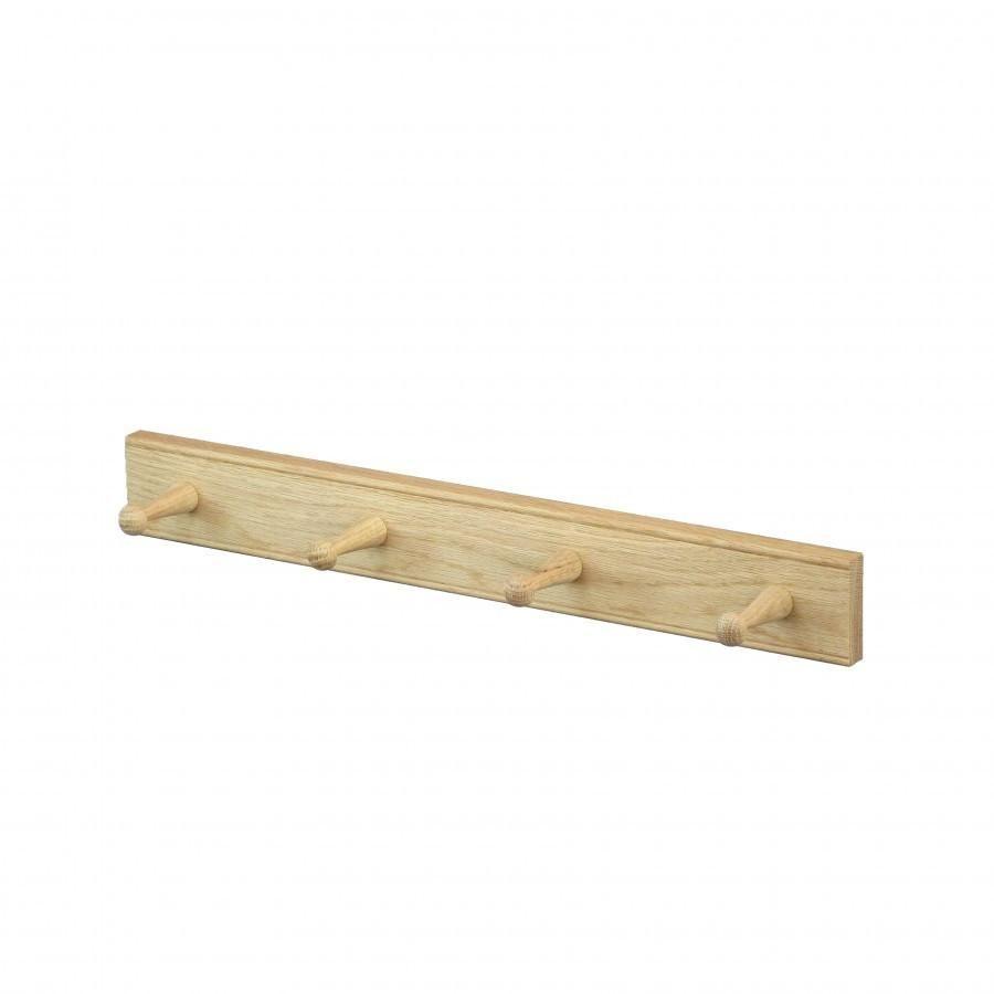 Oak Shaker Peg Rail-Pegs & Racks-Yester Home