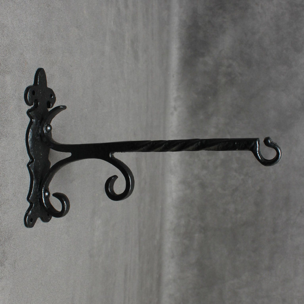 Ornate Hanging Basket Bracket · Kirkpatrick 4601 ·-Hanging Basket Brackets-Yester Home