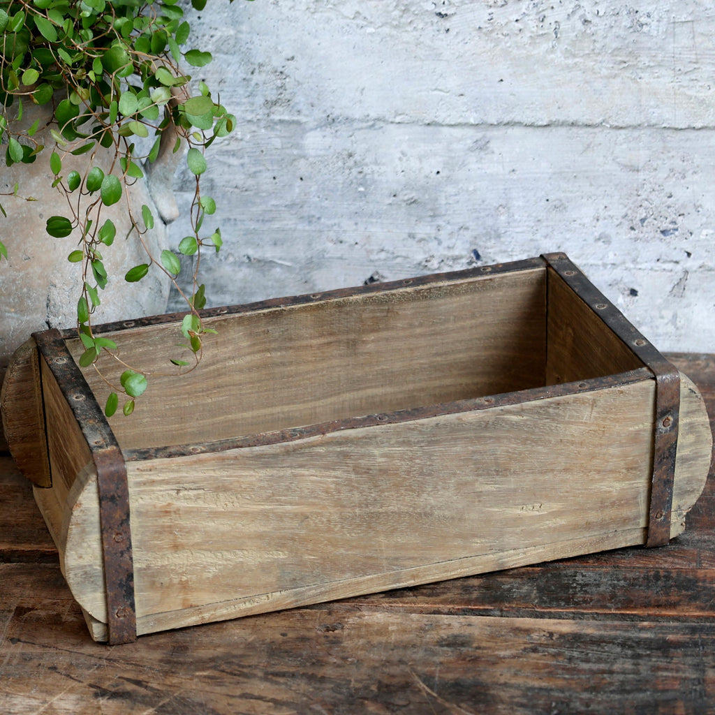 Vintage Wooden Storage Box-Storage-Yester Home