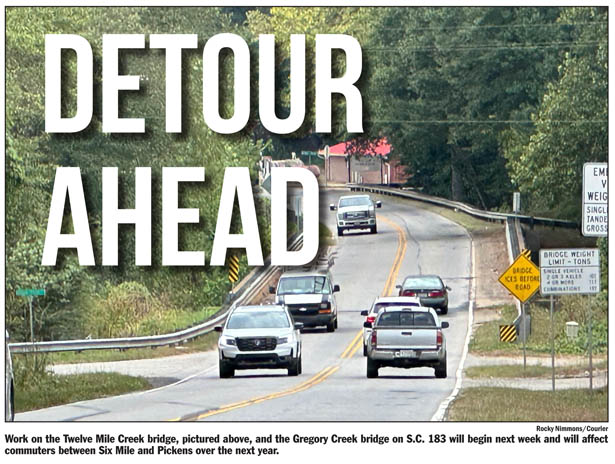 S.C. Highway 183 bridge closures set to produce yearlong detours