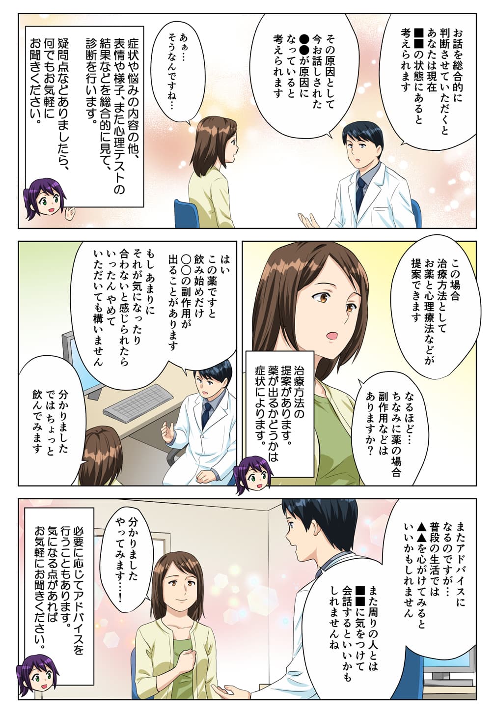 ゆうメンタルクリニックの初診の流れをマンガで解説④