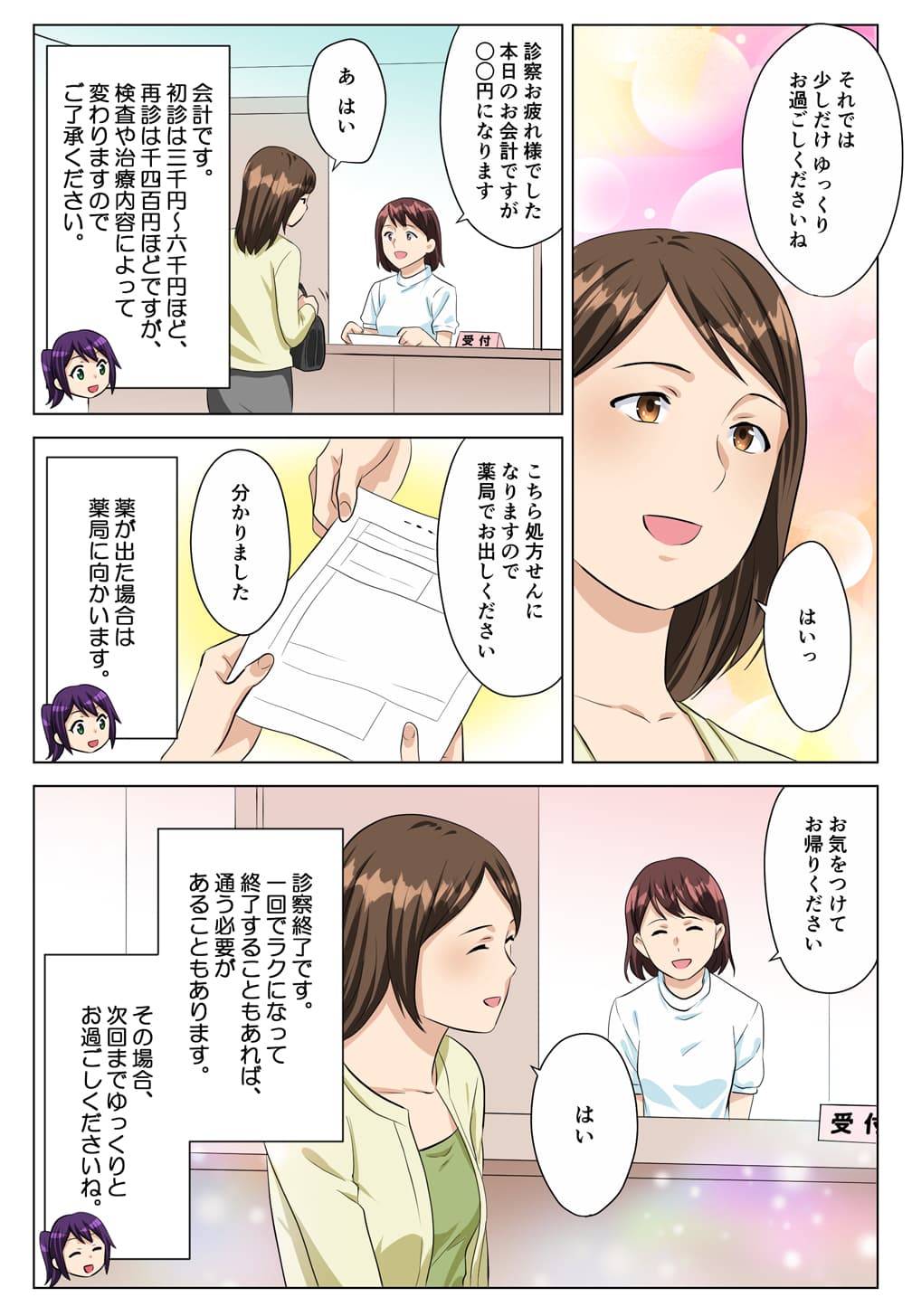 ゆうメンタルクリニックの初診の流れをマンガで解説⑤